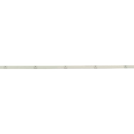 Hubbell Wiring Device-Kellems Metal PlugTrak, 15A 1 Circuit, 8 Receptacle, 6' Length, Ivory HBL20GB609IV